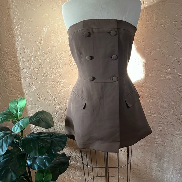 LEX TAILORED BUSTIER - Top size M new with tags - Picture 2 of 5